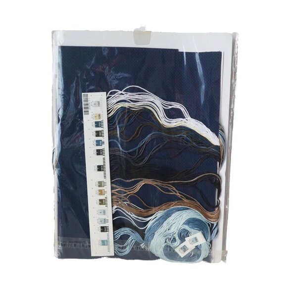 Dimensions Counted Cross Stitch Kit In Harmony Wolves Howling at Moon #35203 - Picture 4 of 4